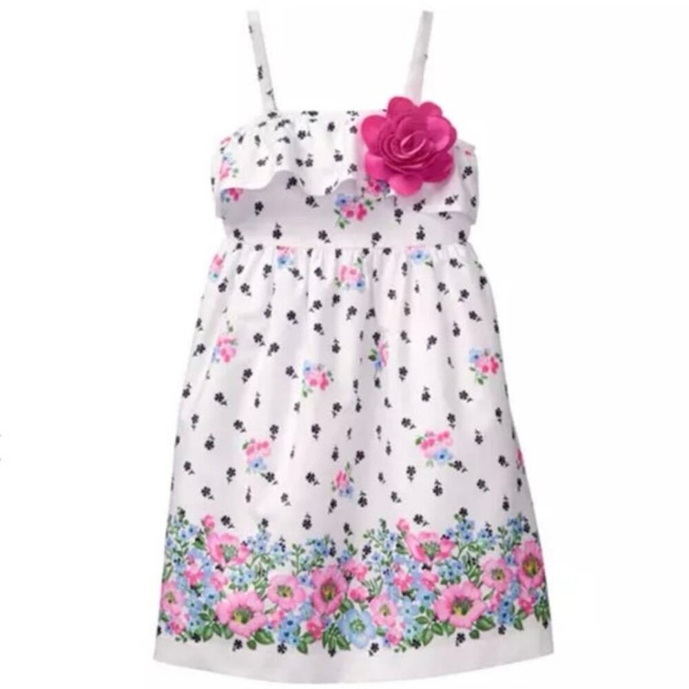 Janie and Jack Floral Ruffle Dress